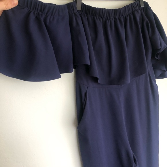 Vince Camuto Navy Jumpsuit - Picture 4 of 5